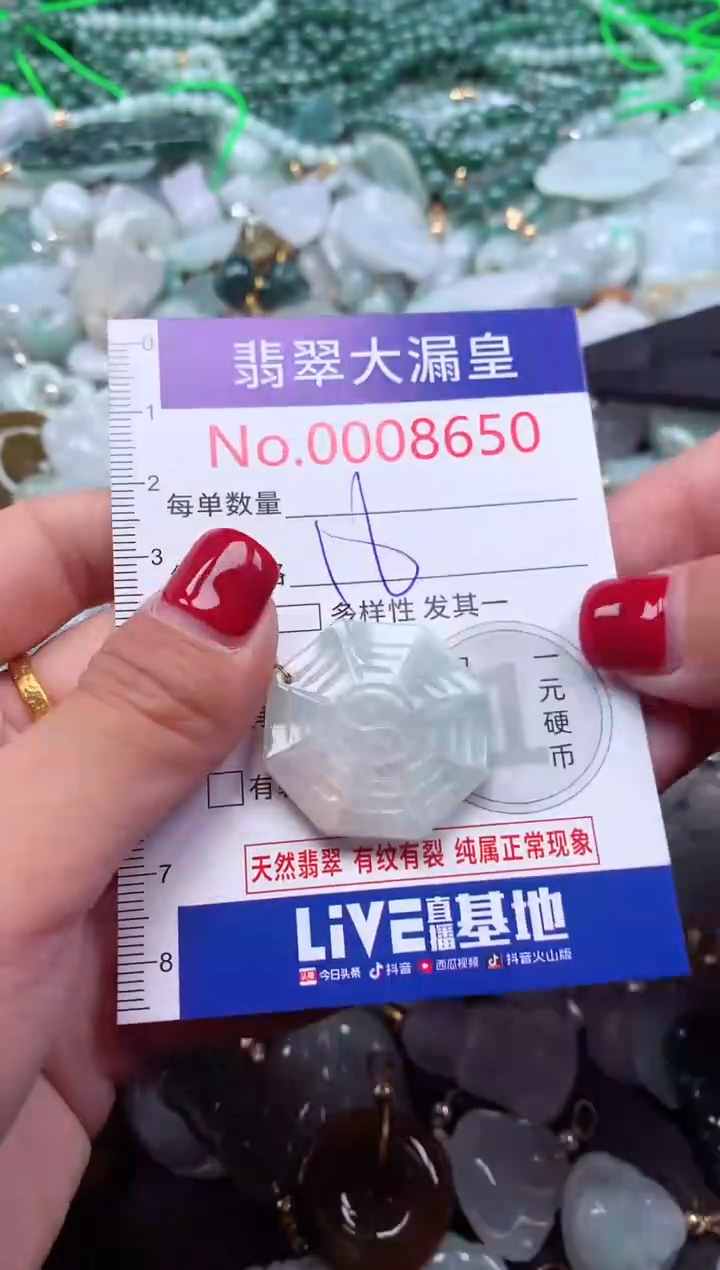 颈饰未镶嵌翡翠8650