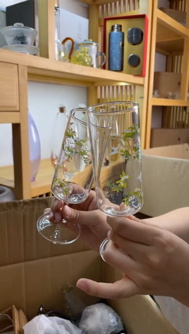 遇器梨花白燕猴魁杯拍一发二