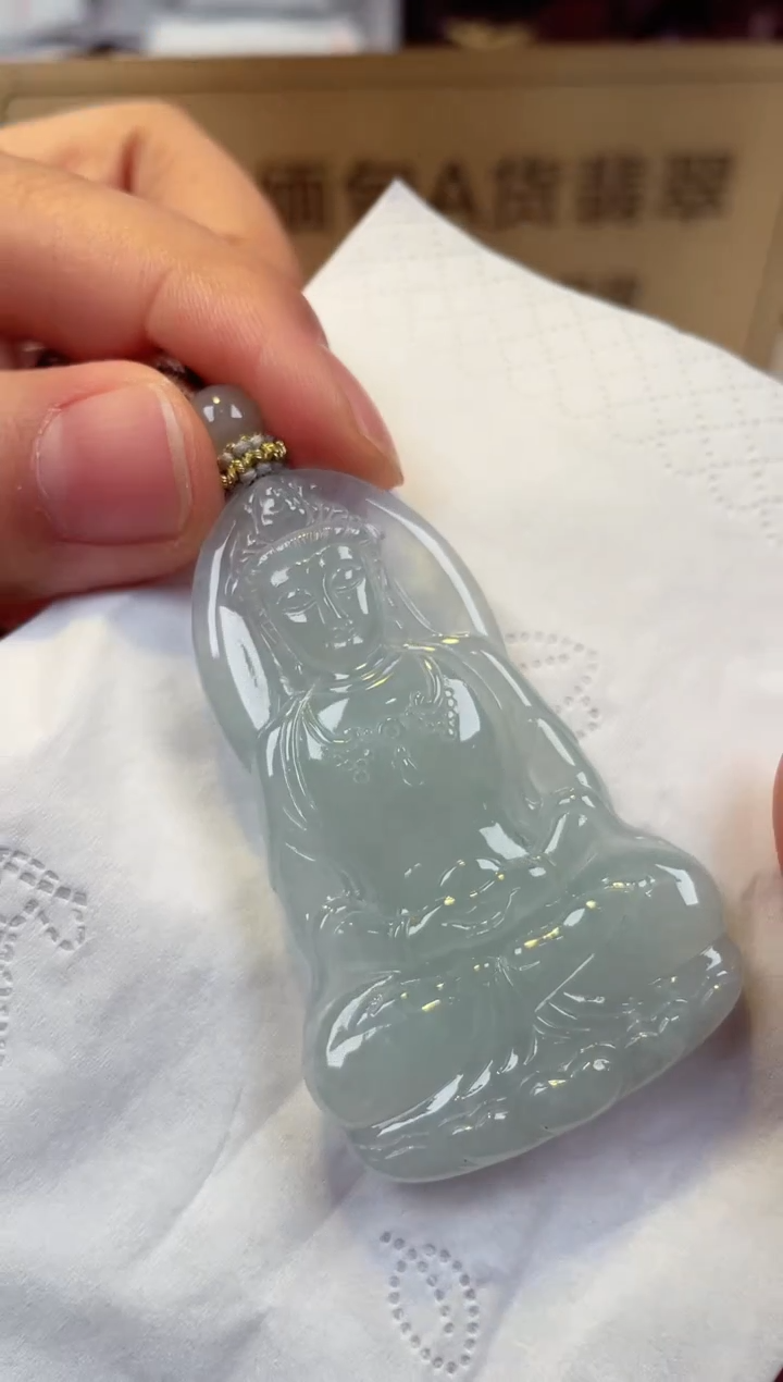 【闪购商品】翡翠颈饰未镶嵌天然A货缅甸翡翠