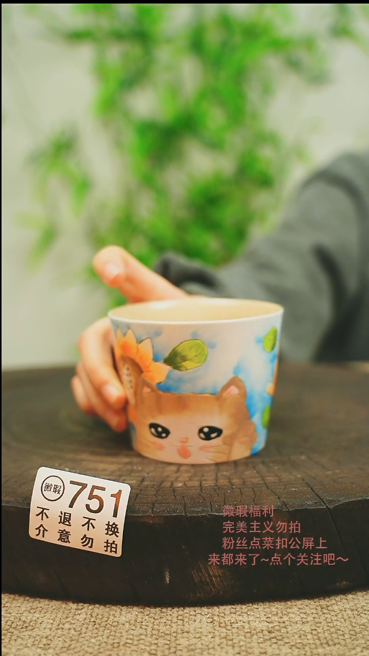 【闪购商品】微瑕景德镇手工手绘751