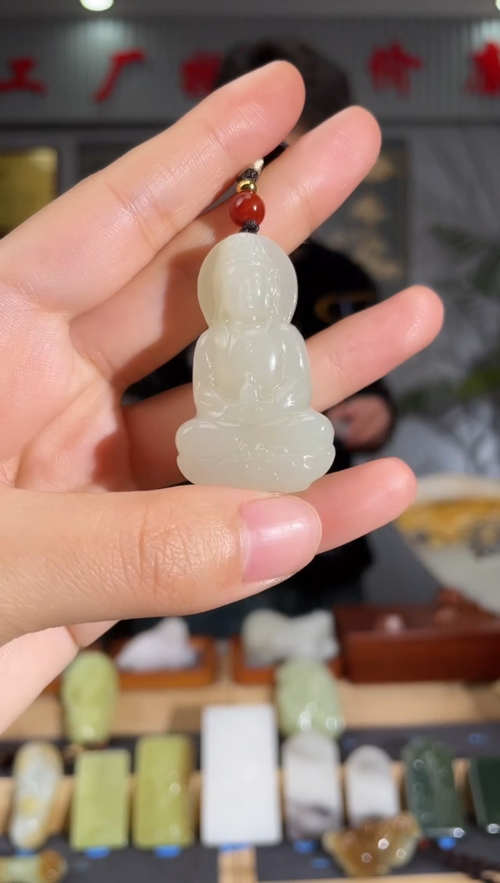 【闪购商品】和田玉颈饰未镶嵌拍一发一 多样性发货