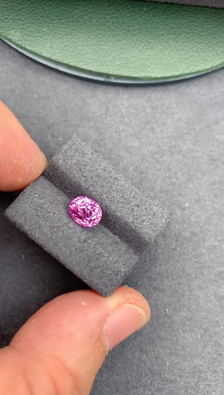 【闪购商品】彩色蓝宝石裸石未镶嵌2.5ct粉蓝宝