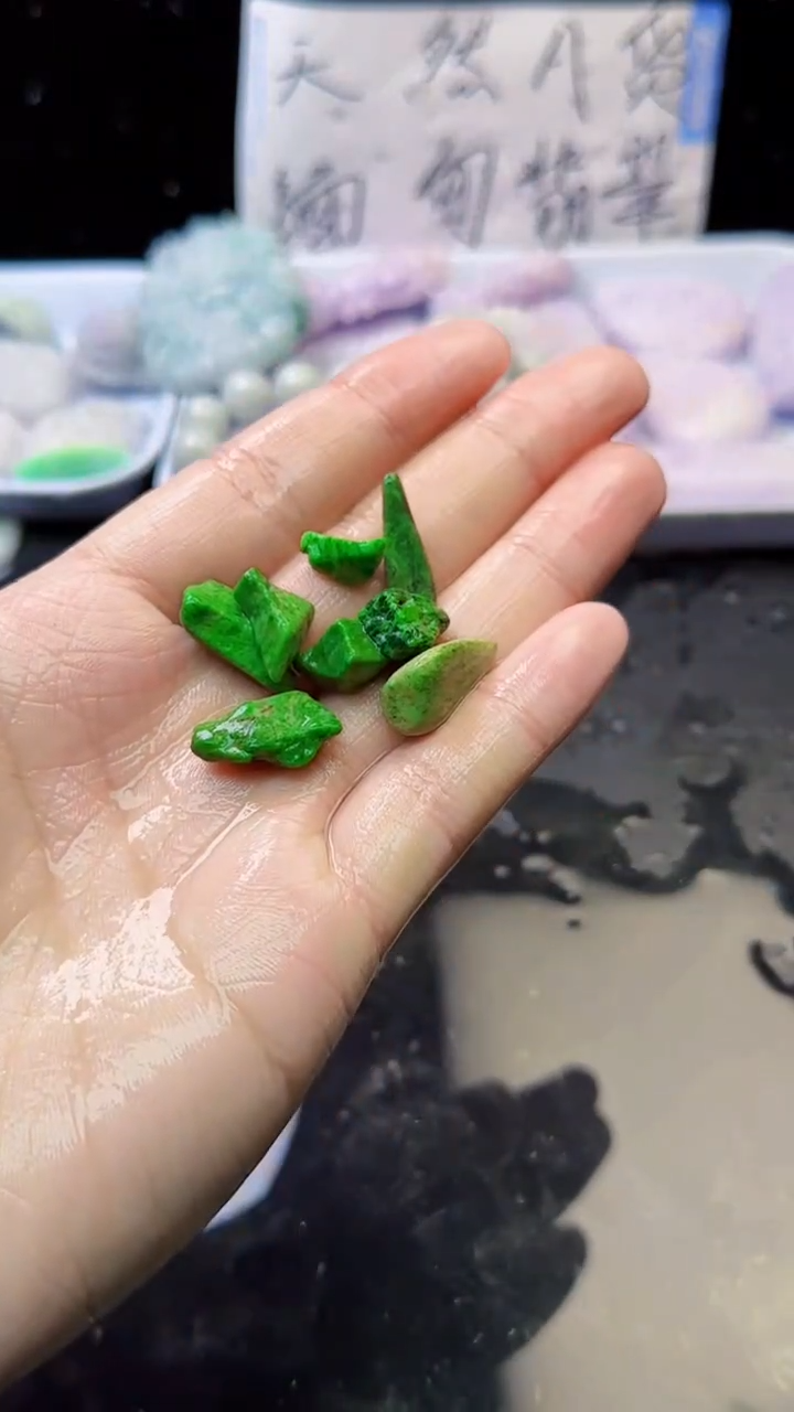 未镶嵌挂件翡翠084天然A货翡翠