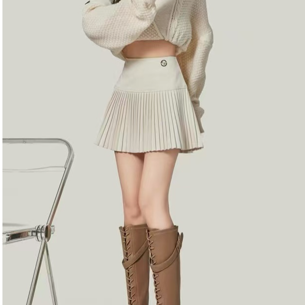 5秋冬百褶裙蛋糕裙jk裙