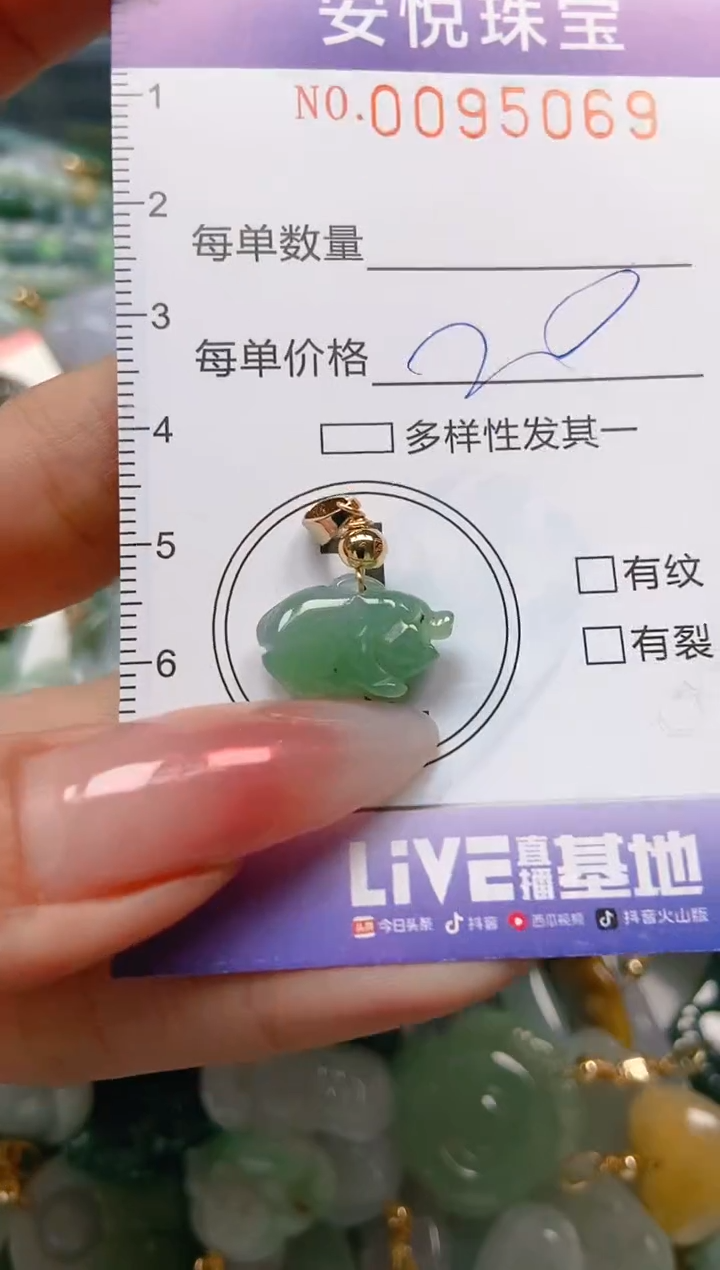 【闪购商品】翡翠颈饰未镶嵌闪购0095069