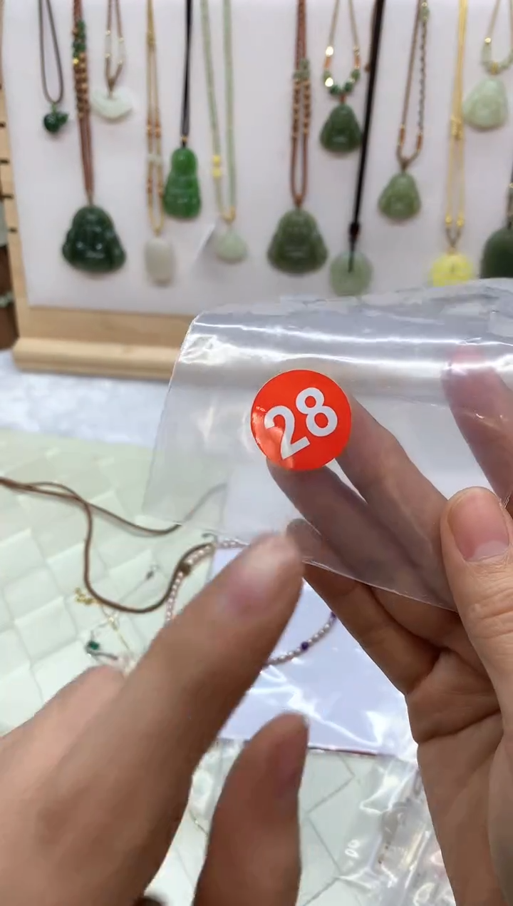 银S925镶嵌手绳淡水珍珠手串3