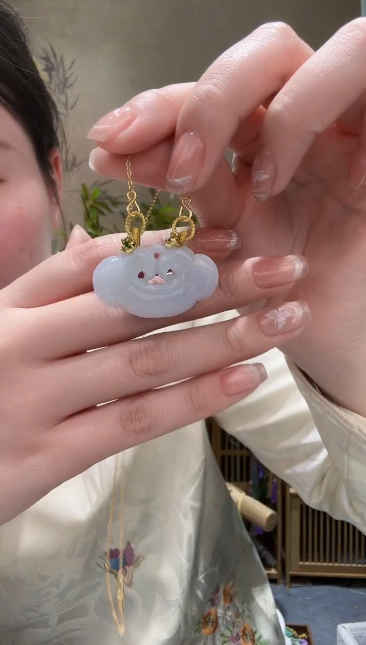 【闪购商品】翡翠颈饰未镶嵌吊坠