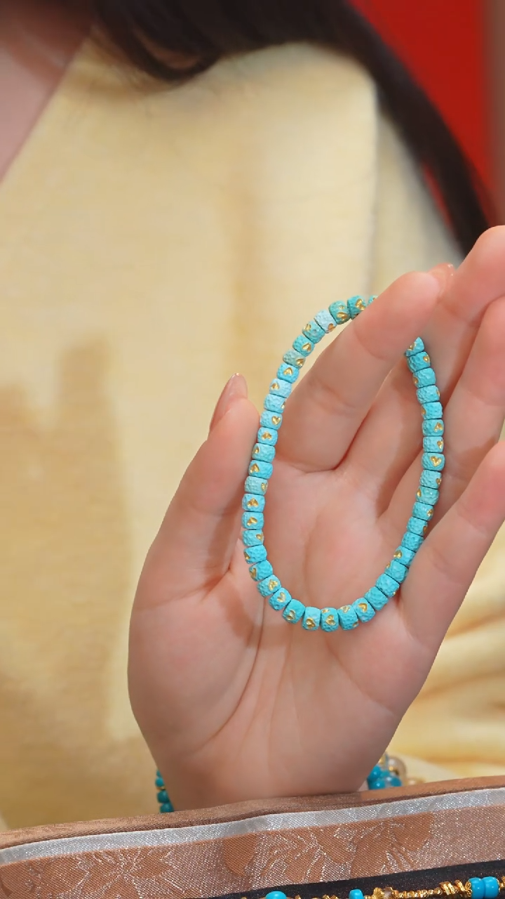 【闪购商品】绿松石手串未镶嵌卡5@@N7735