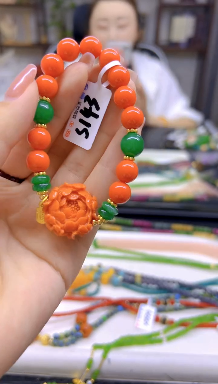 玛瑙/玉髓手链未镶嵌DIY款S143