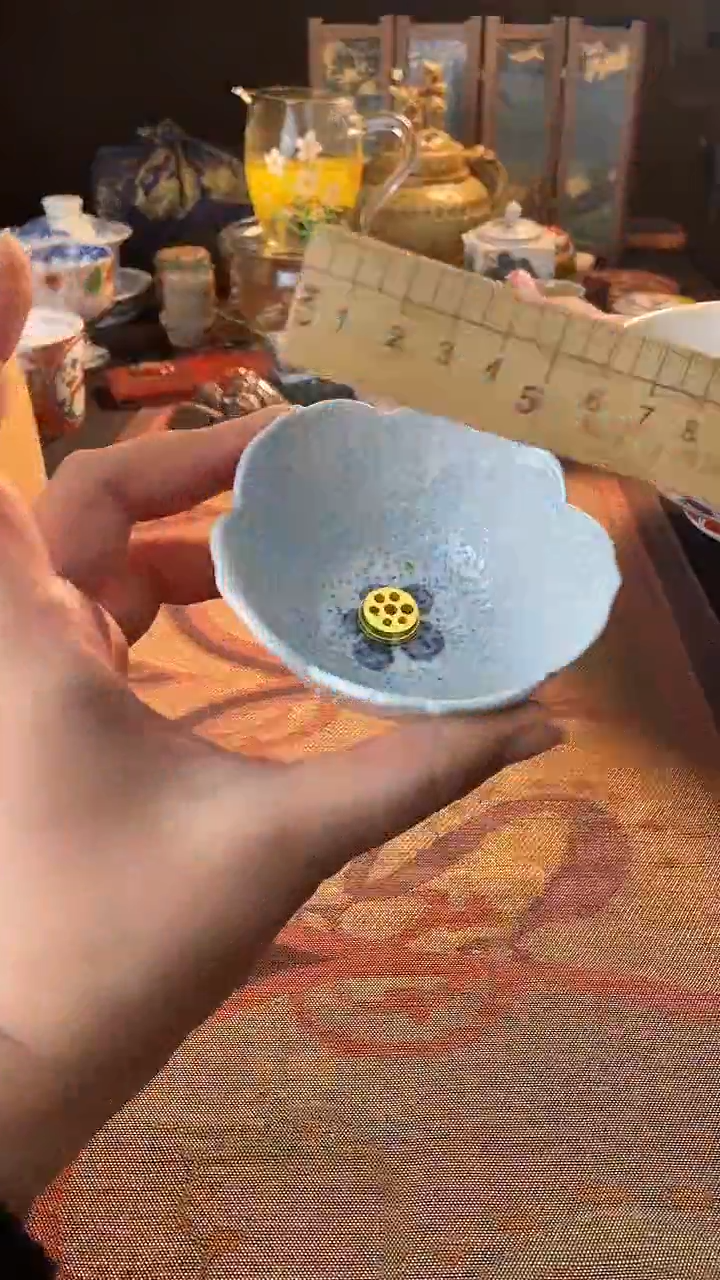 瓷片朵散瓷默认微瑕，看清尺寸品相再拍