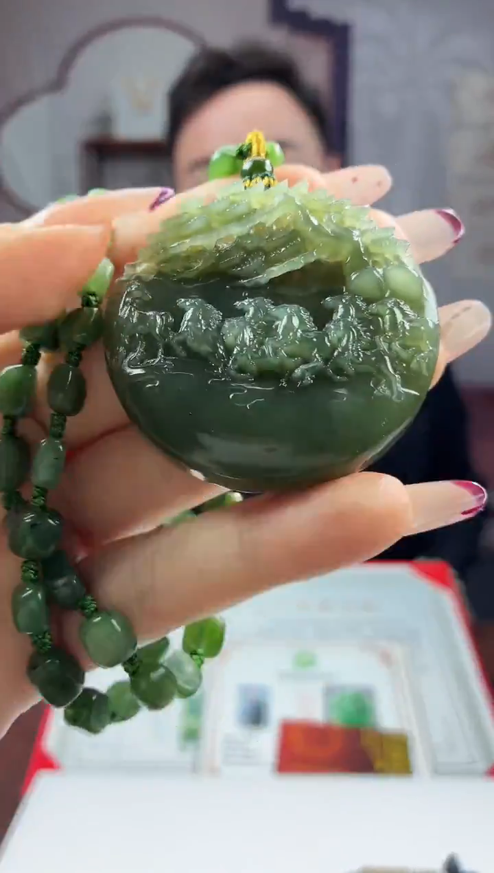 定制和田玉和田玉MS122047（多样性发其一）