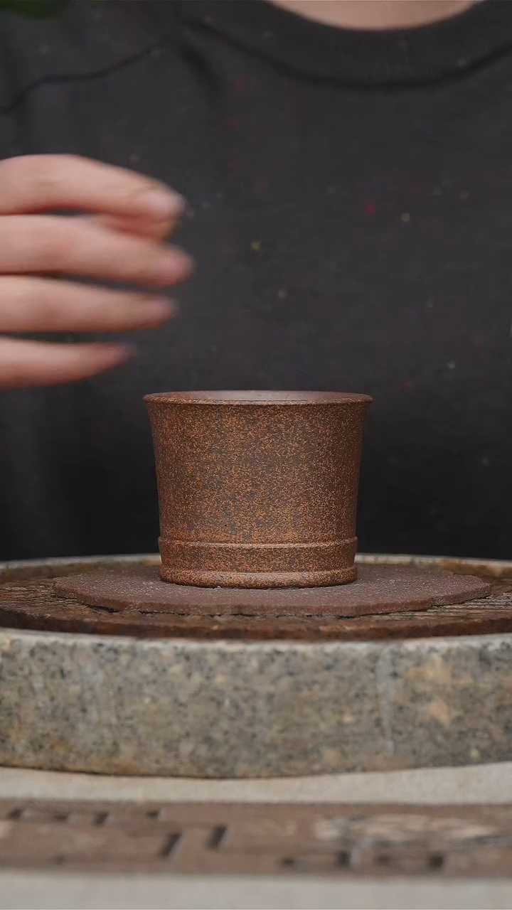 【闪购商品】紫砂茶壶明清老料竹节杯