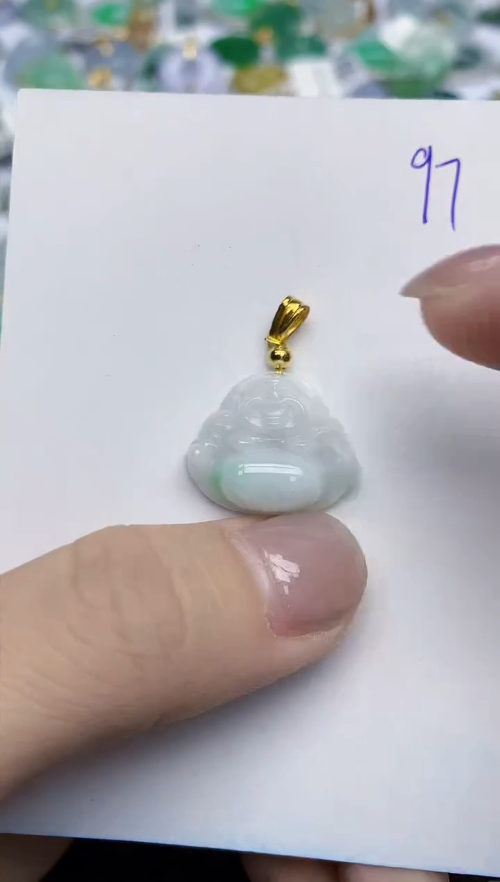 【闪购商品】翡翠颈饰未镶嵌天然翡翠A货