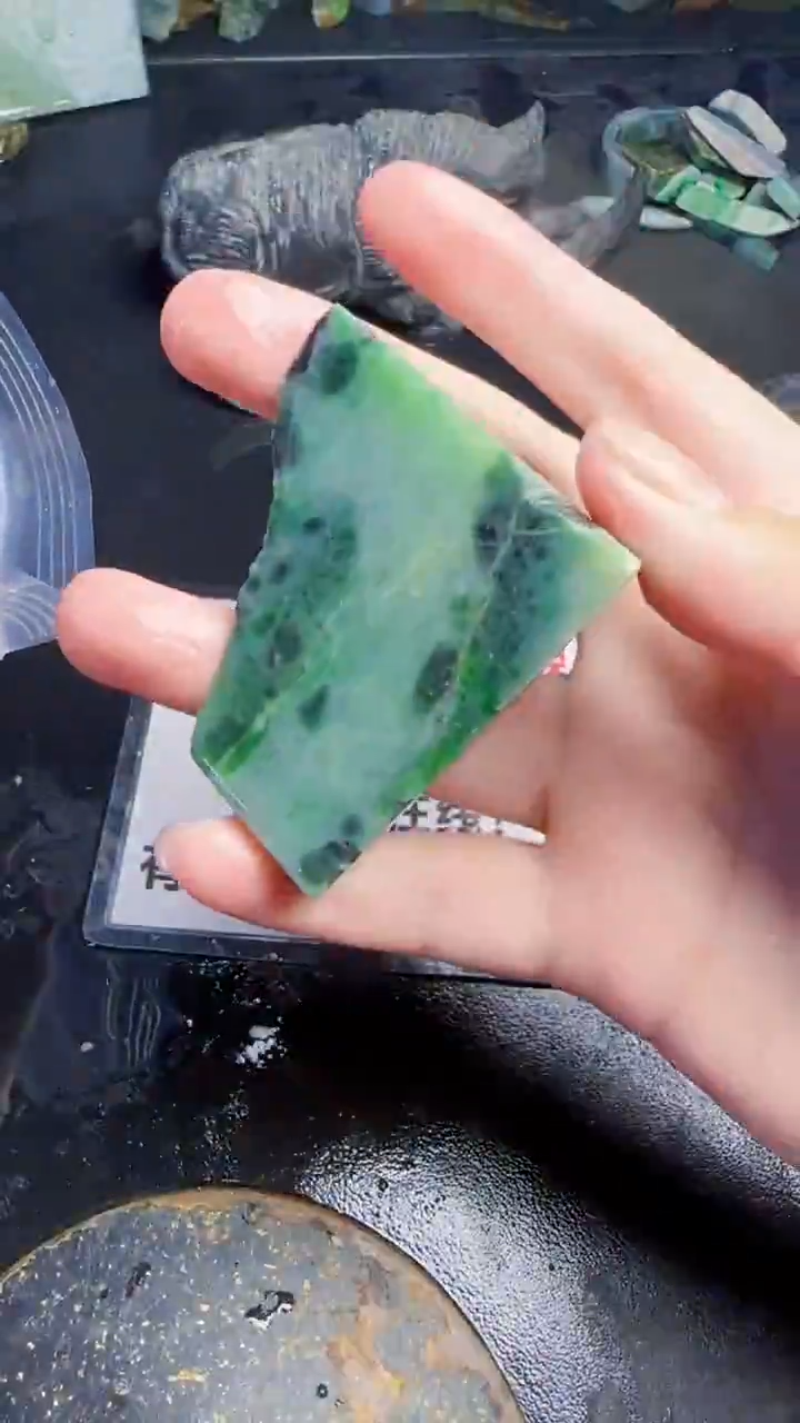 未镶嵌挂件翡翠风**阻天然翡翠057