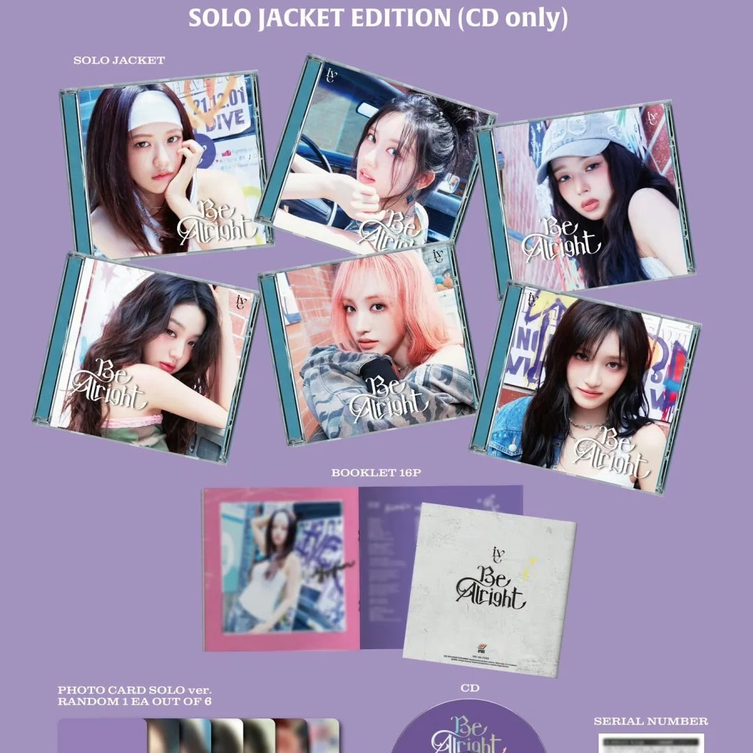 ive回归日专三辑 无应募券  CD