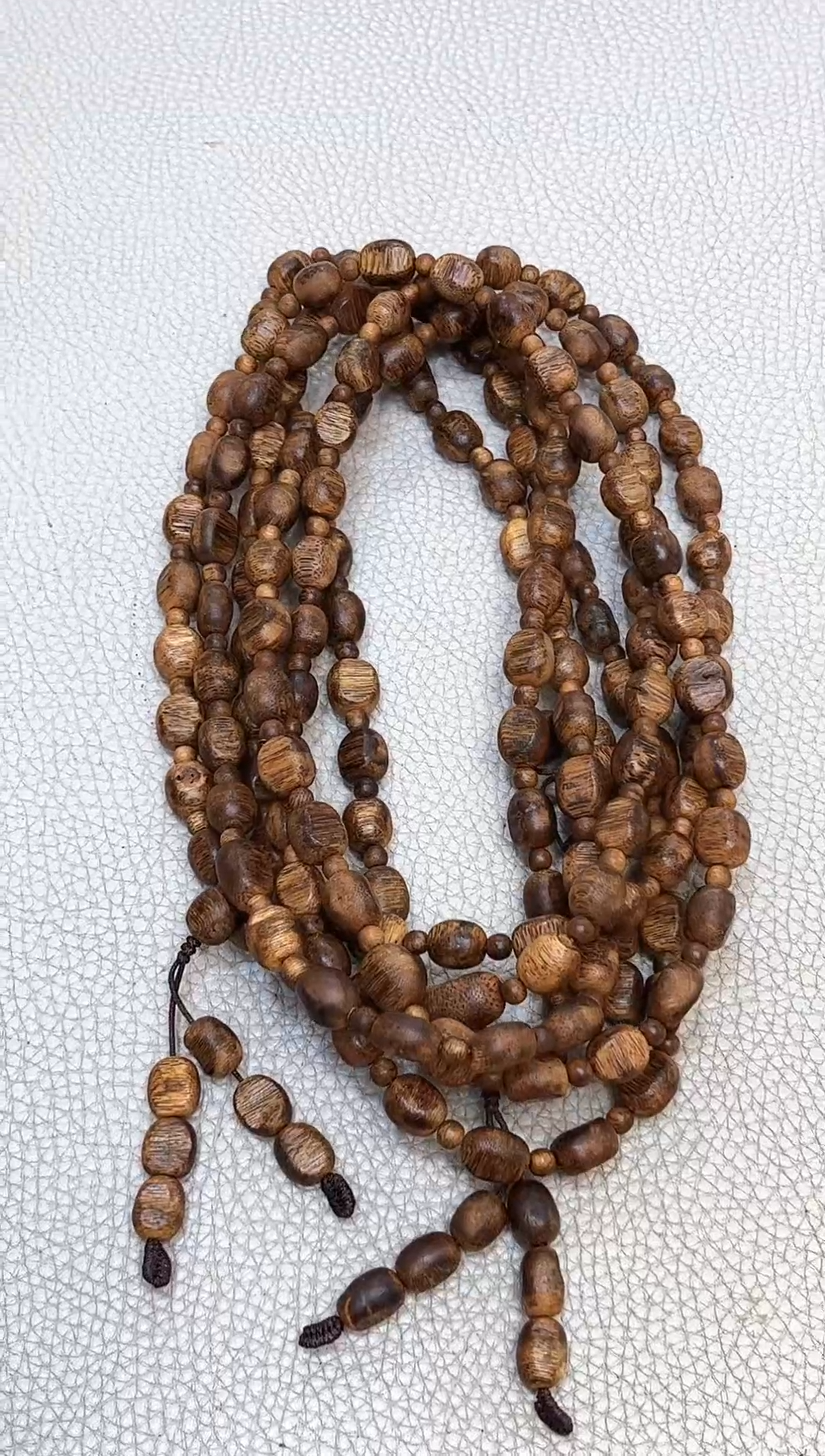 沉香手串海南老奇楠命根子留疤虫漏随型多圈多样性发其一