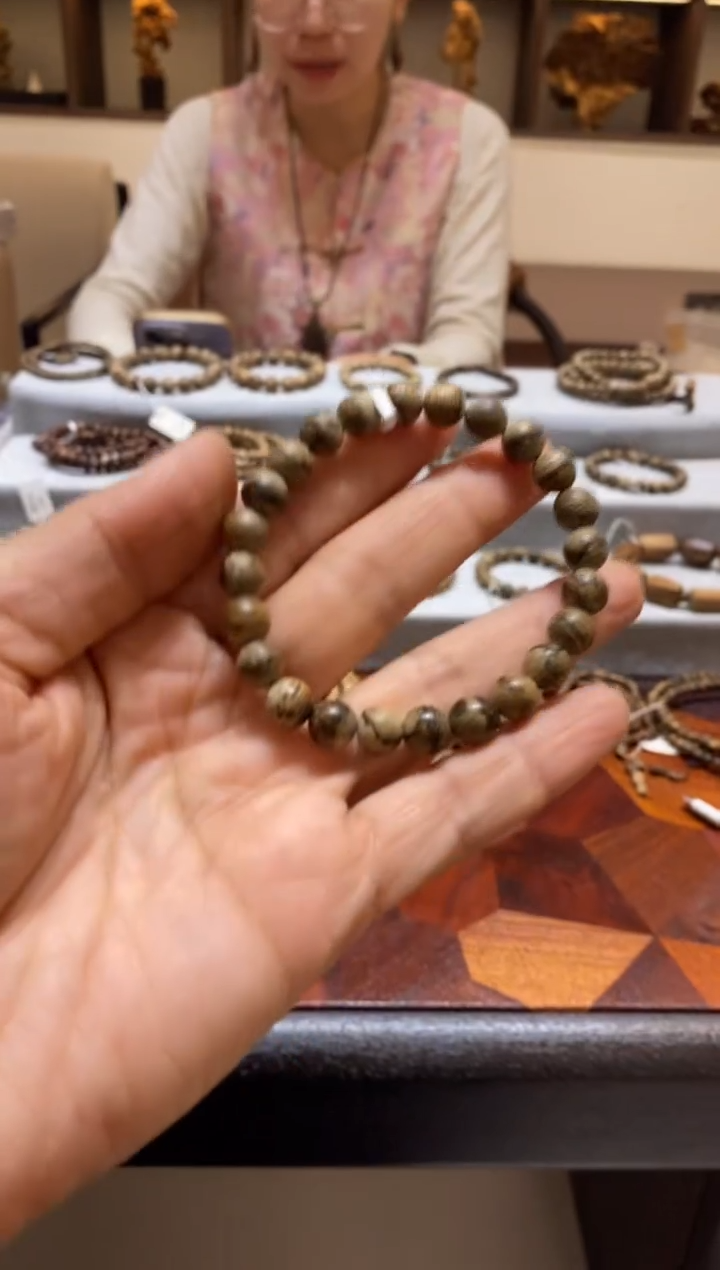 沉香手串7mm达拉干手串-多样性发其一