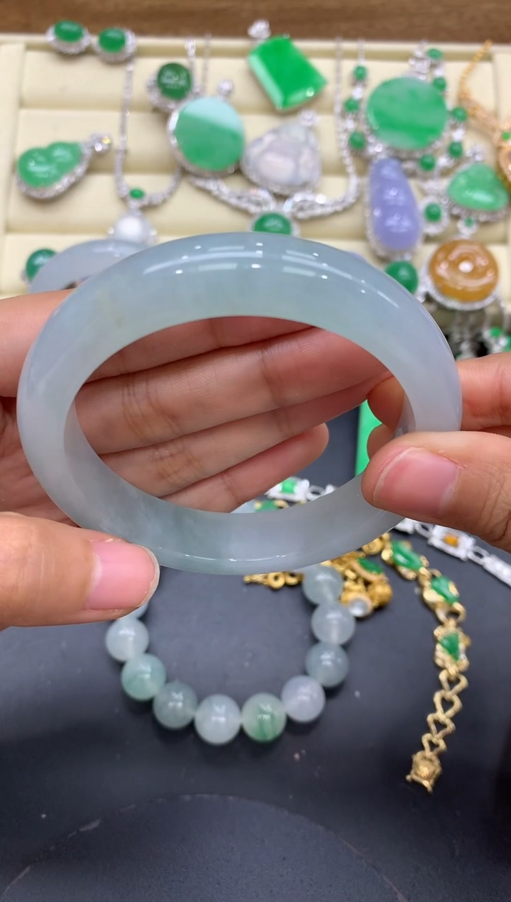 【闪购商品】翡翠手镯未镶嵌385-中国好珍宝