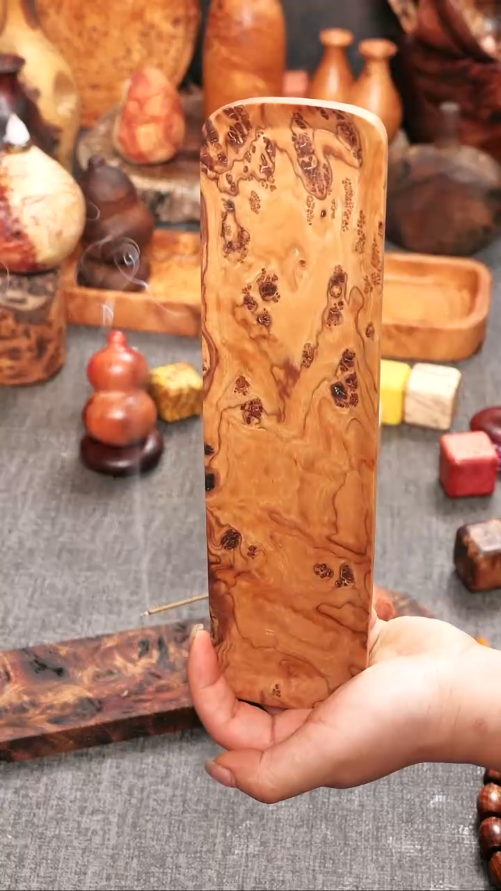 非洲檀香无事牌鬼柳尖叶木樨榄盘子