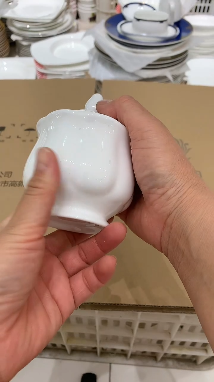 骨瓷糖缸1个隆达