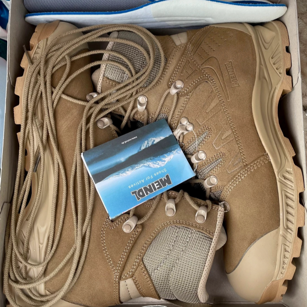 MEINDL法国军版公发沙漠之狐23新款热区作战靴户外中帮meindl军靴