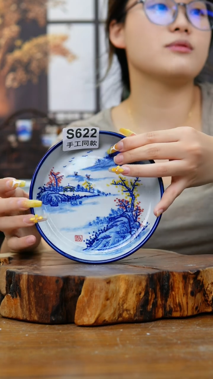 其他622老陶泥盘子