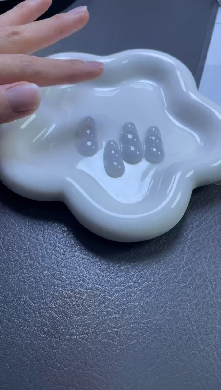 颈饰未镶嵌翡翠豆子多样性发一件