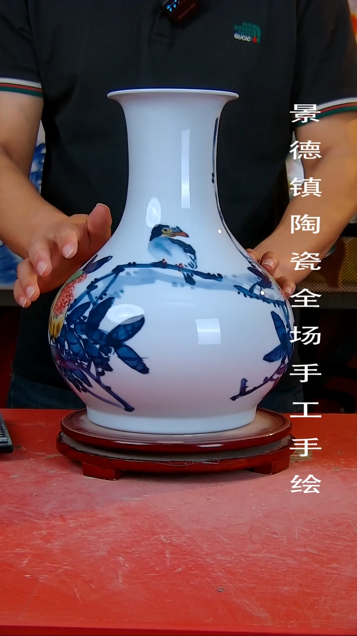 摆件手景德镇陶瓷 全场手工绘4