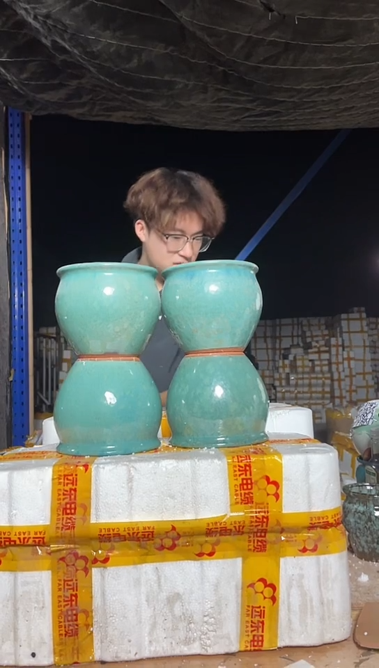 紫砂花盆宜兴紫砂粗陶花盆15*13