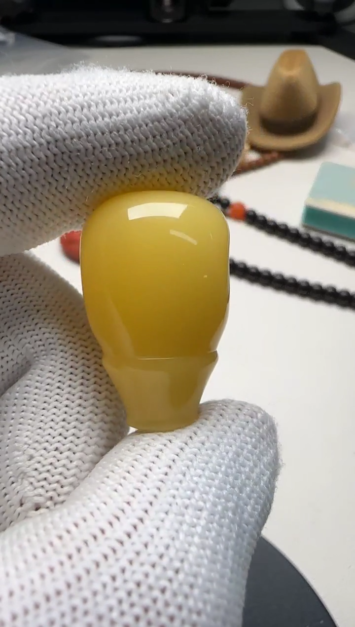 【闪购商品】蜜蜡裸石未镶嵌蜜蜡三通