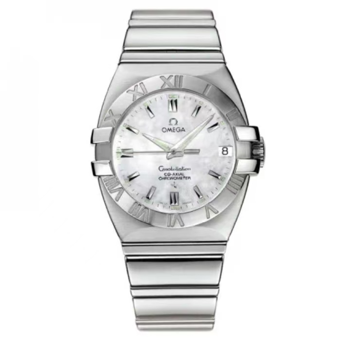 99新 Omega/欧米茄 星座系列31表径机械女表经典设计精钢材质