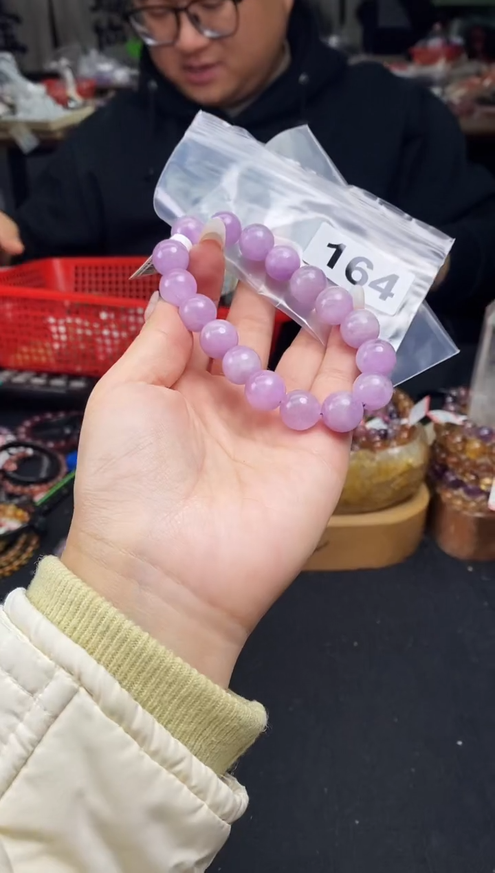 【闪购商品】锂辉石手串未镶嵌手串164