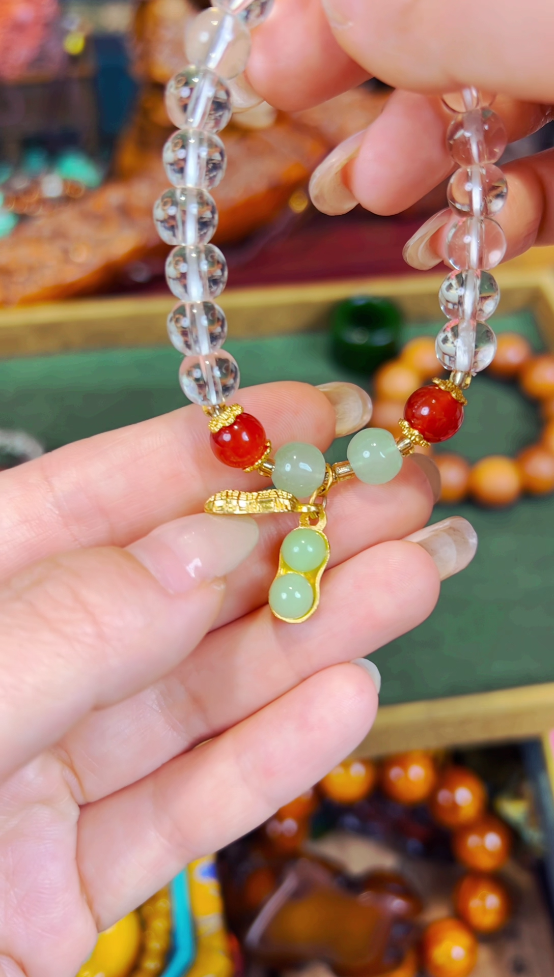 玛瑙/玉髓颈饰未镶嵌兰妹精品精选链接24