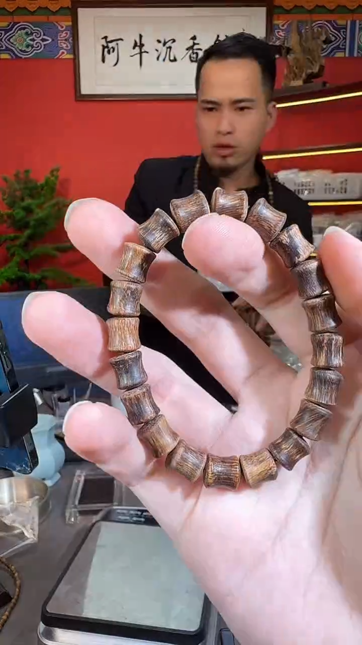 沉香手串160号芽庄都彭多样性发一