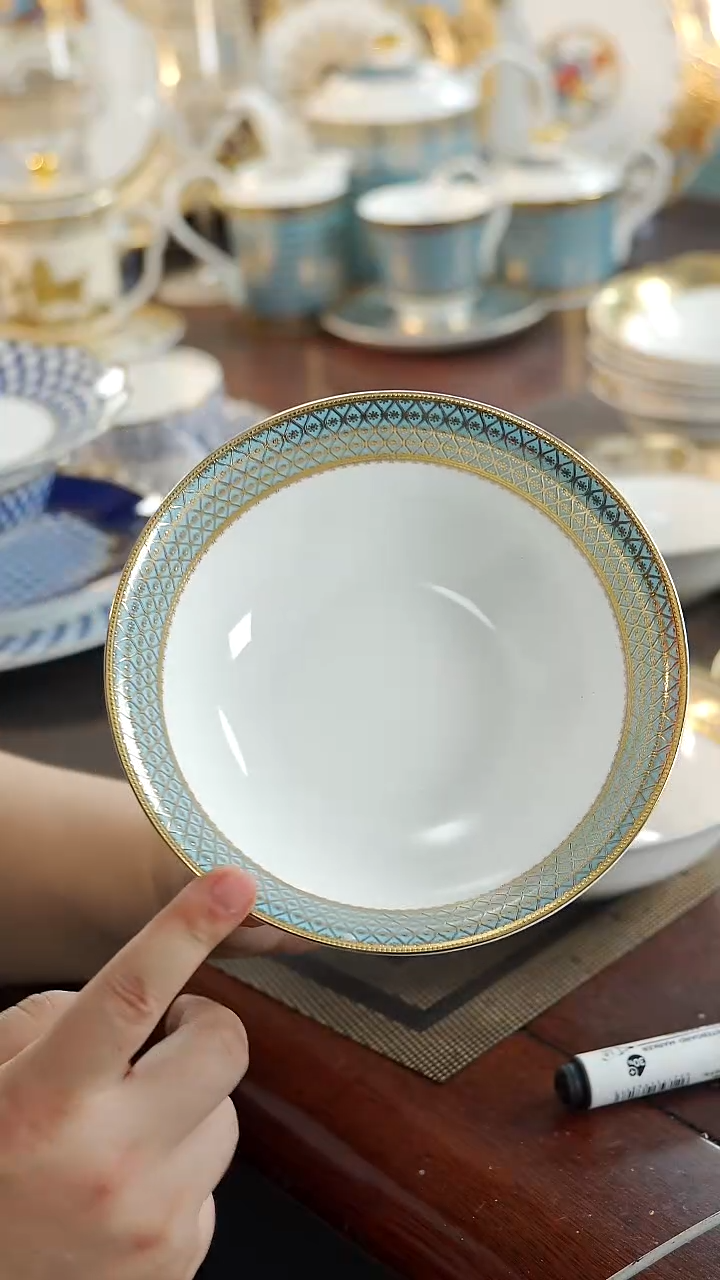 瓷片6英寸水果碗  福利价