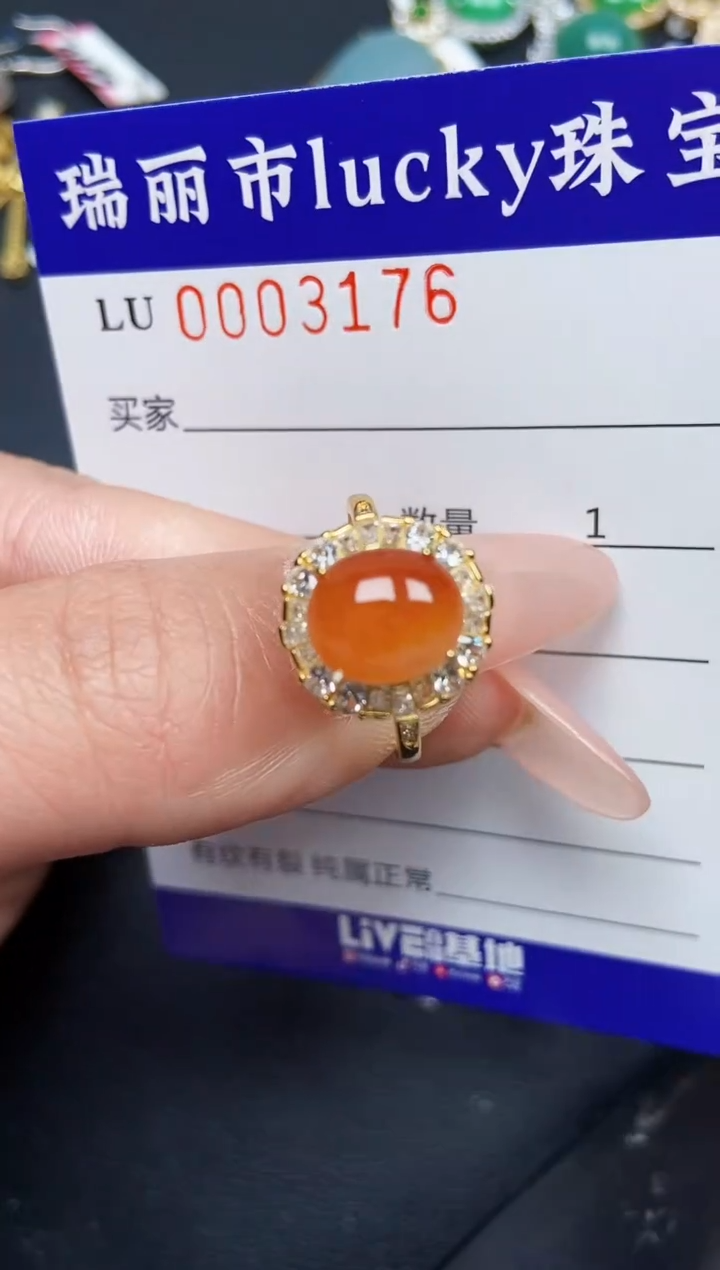 【闪购商品】翡翠颈饰银S925镶嵌3176