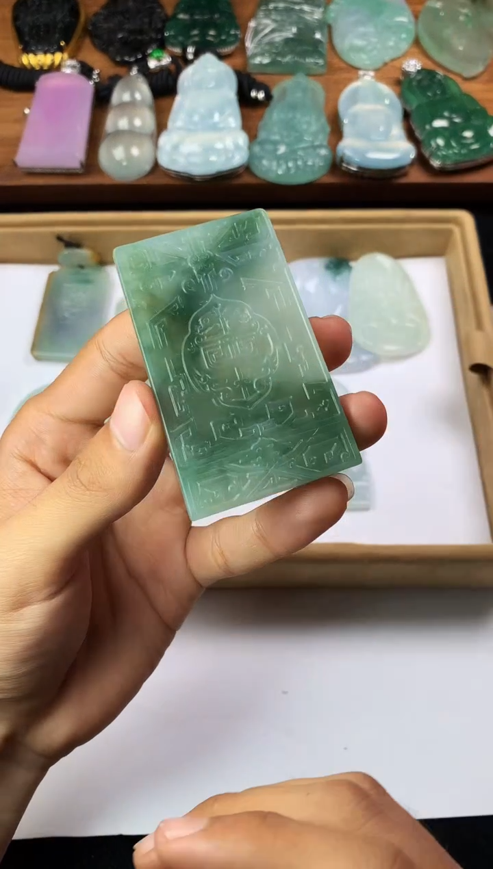 【闪购商品】定制翡翠未镶嵌4099毛货不退不换