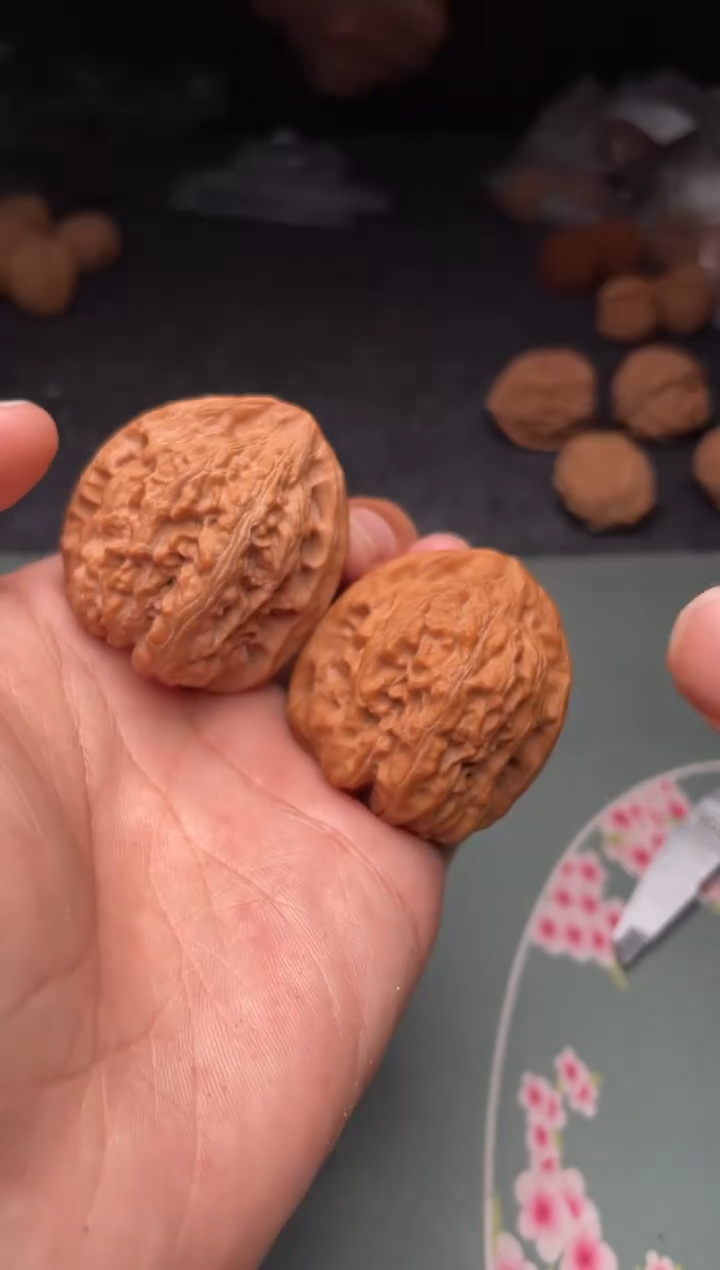 把件文玩核桃a177   战斧 40尺