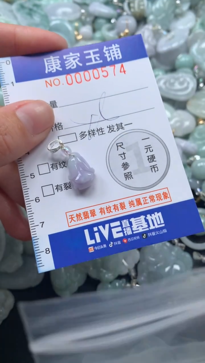 颈饰未镶嵌翡翠574