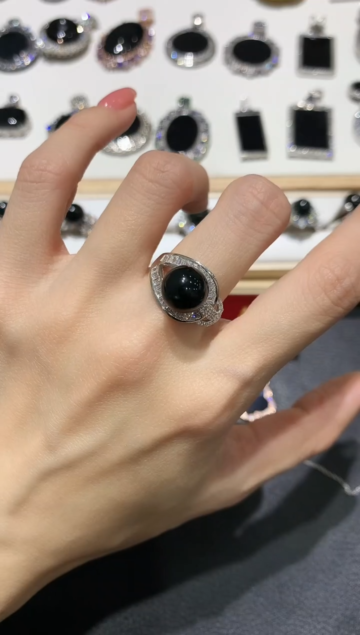 【闪购商品】翡翠吊坠(不含链)银S925镶嵌2多人多样性随机发货1件