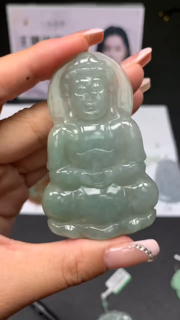 【闪购商品】定制翡翠未镶嵌不退不换CMH1件-A