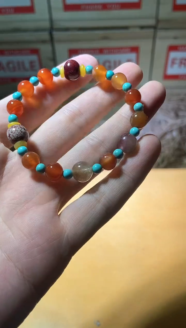 非金属石英石精美手链2
