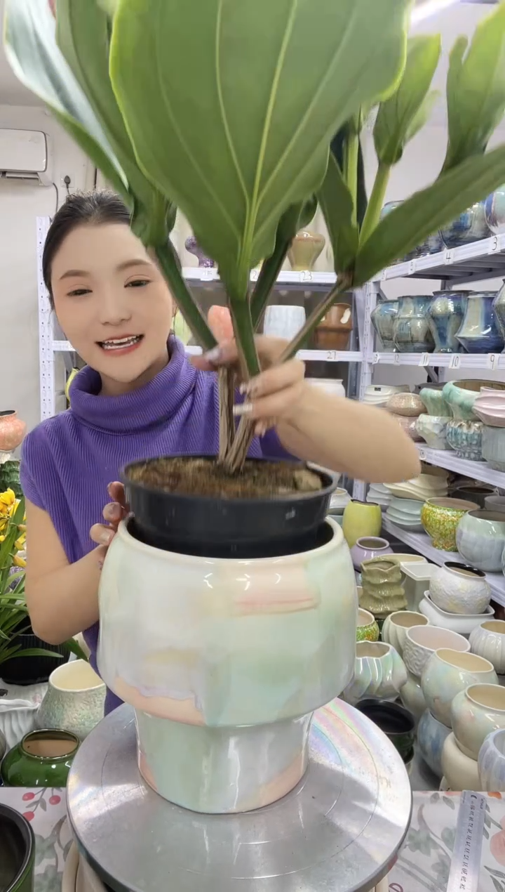 【12.4号】  花盆  高 ：21    口：17