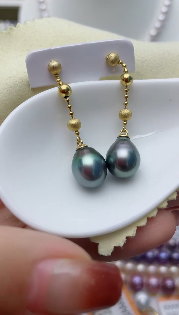 【闪购商品】海水珍珠耳饰银S925镶嵌W59