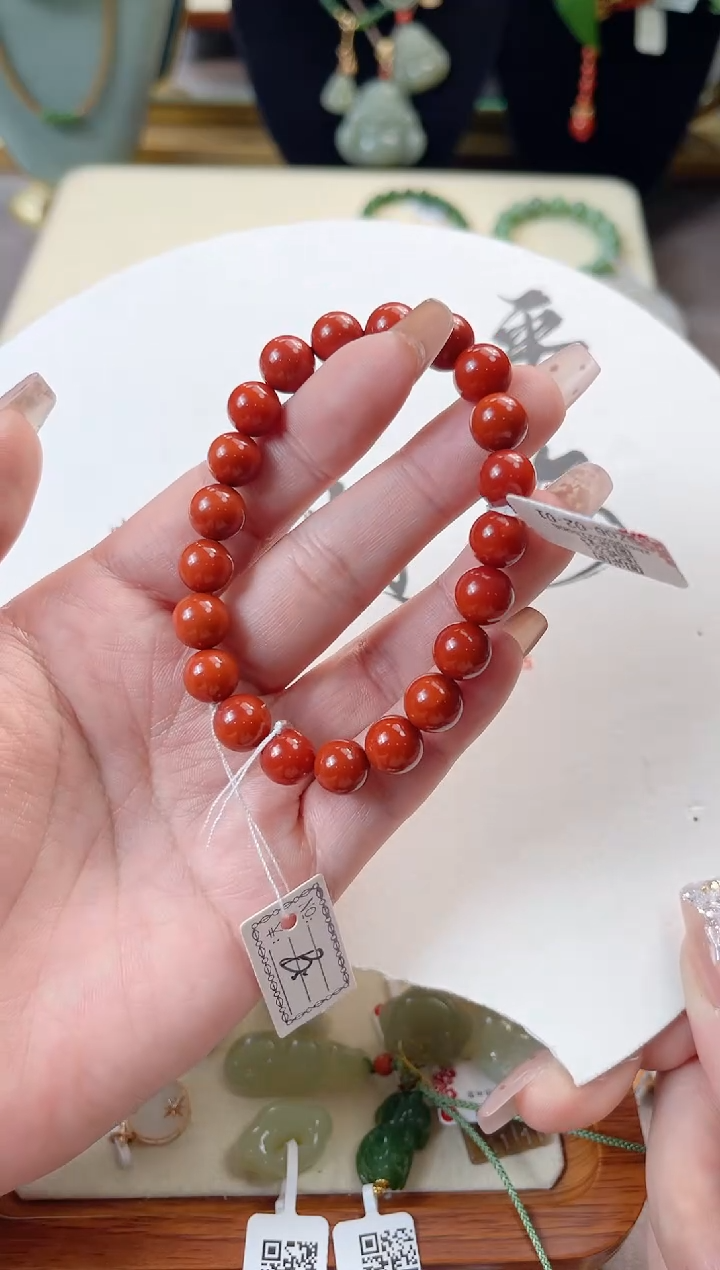 【闪购商品】南红玛瑙手链未镶嵌cs