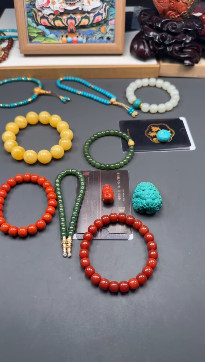 和田玉（子料）未镶嵌手串手串手串手串