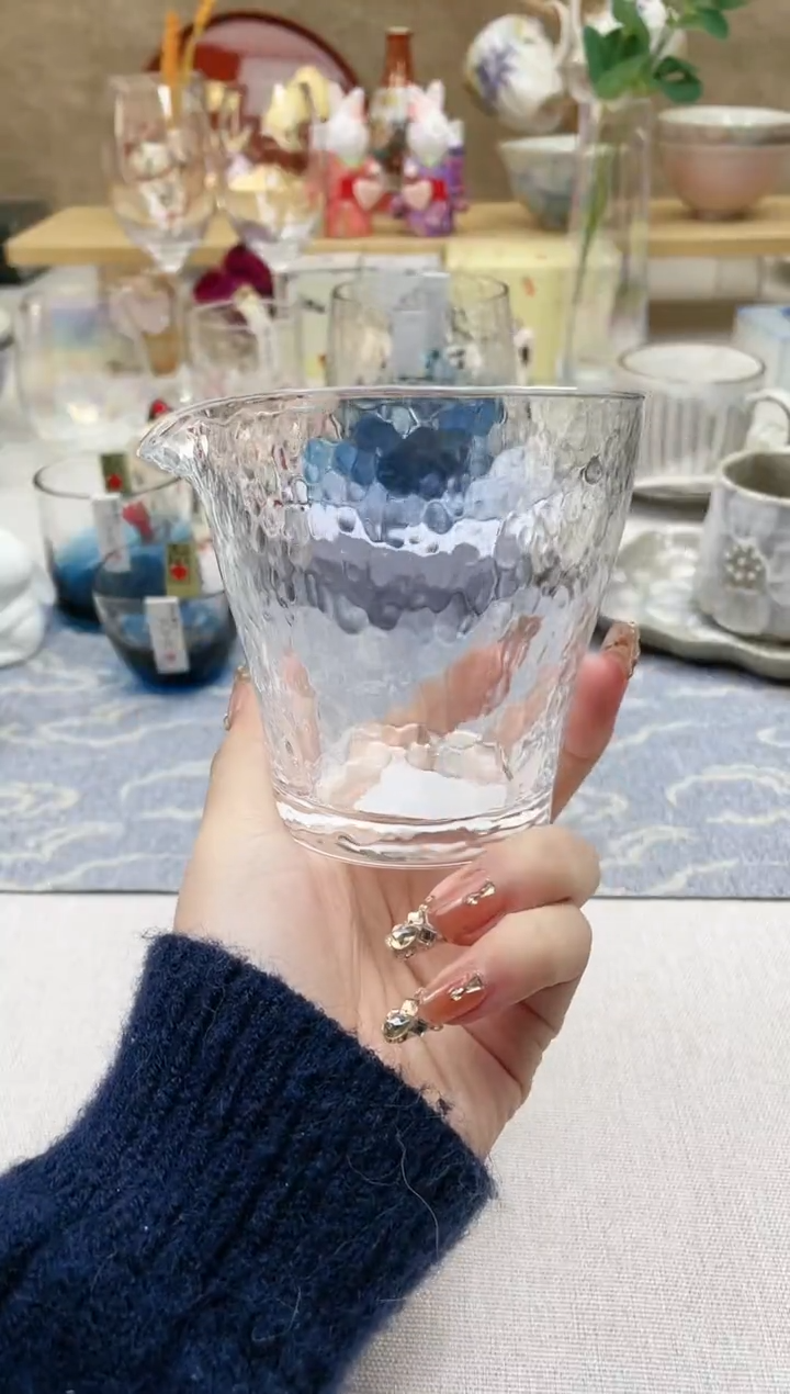 【闪购商品】摆件/盘子/杯子水波纹公道杯