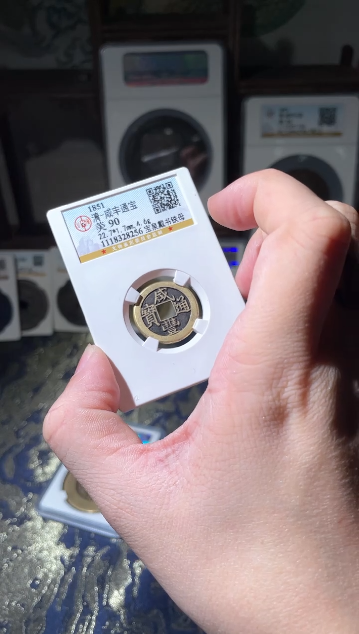 【闪购商品】铜清代咸丰戴书铁母