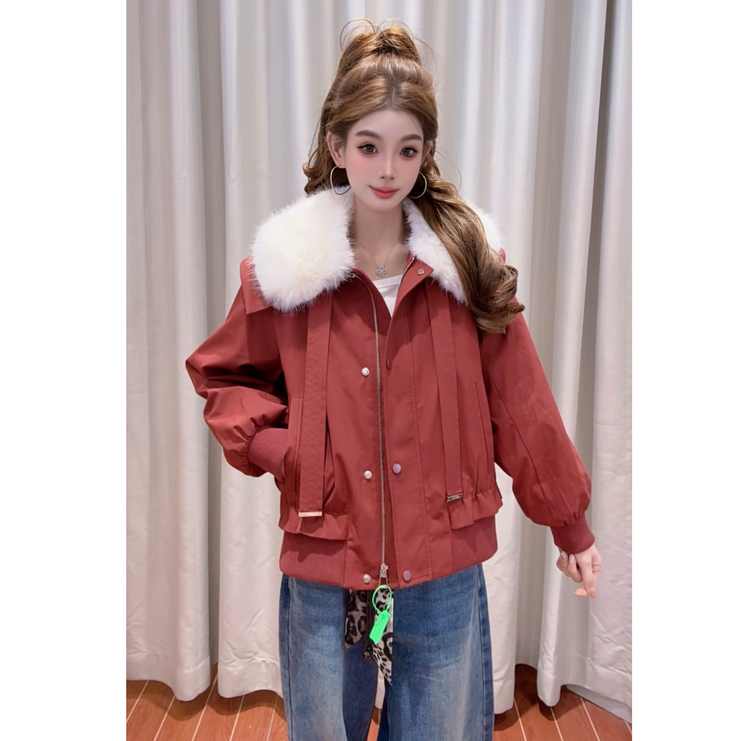 IEF/爱依服2025新款冬季派克服加绒外套