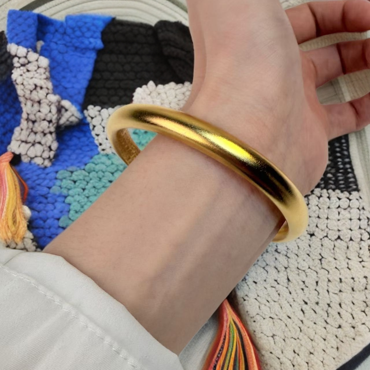 时尚轻奢 古法心经手围 百搭围巾送妈妈送长辈